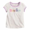 Girls Clothing * | Girls 4-12 Jumping Beans Ringer Tee