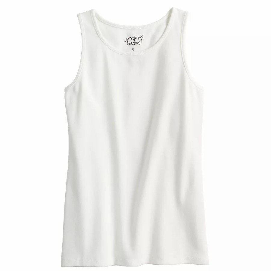 Girls Clothing * | Girls 4-12 Jumping Beans Essential Ribbed Tank Top