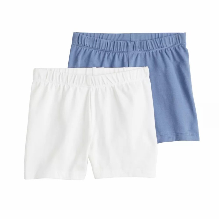 Girls Clothing * | Girls 4-12 Jumping Beans 2-Pack Shortie Shorts