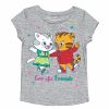 Girls Clothing * | Toddler Girl Jumping Beans Daniel Tiger "Grr-Iphic Friends" Graphic Tee