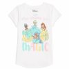 Girls Clothing * | Disney Princesses Girls 4-12 Made Of Magic Graphic Tee By Jumping Beans