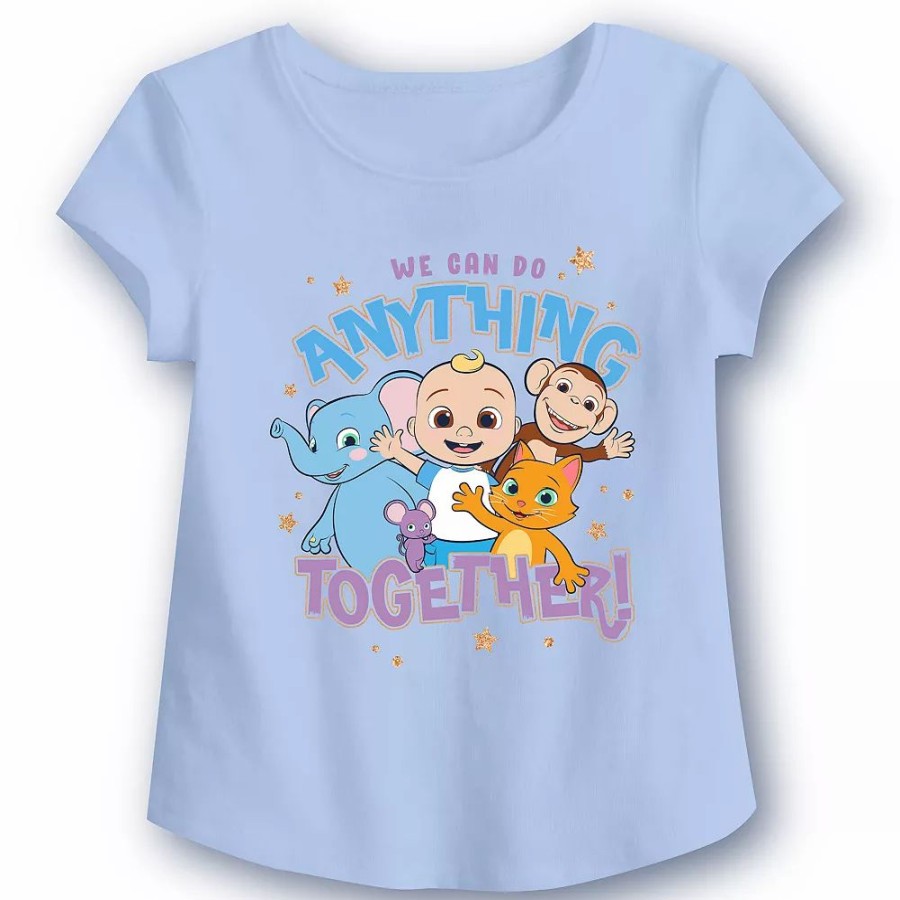 Girls Clothing * | Toddler Girl Jumping Beans Cocomelon "We Can Do Anything Together" Graphic Tee