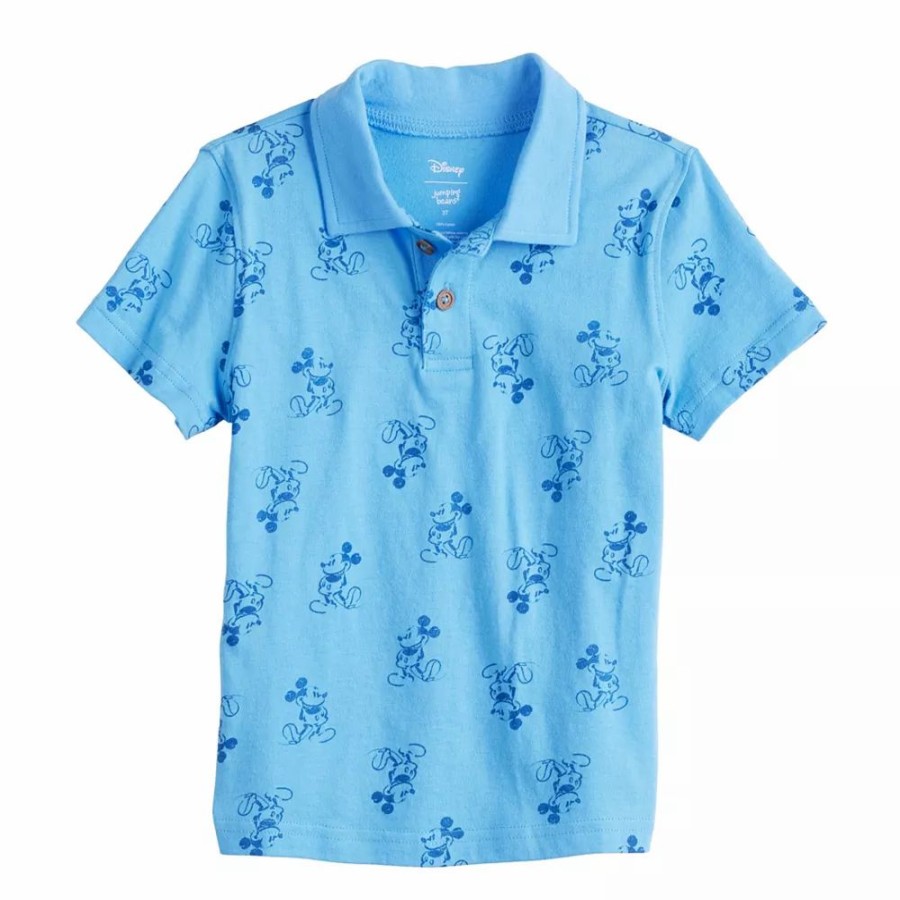 Boy Clothing * | Disney'S Mickey Mouse Toddler Boy Polo By Jumping Beans