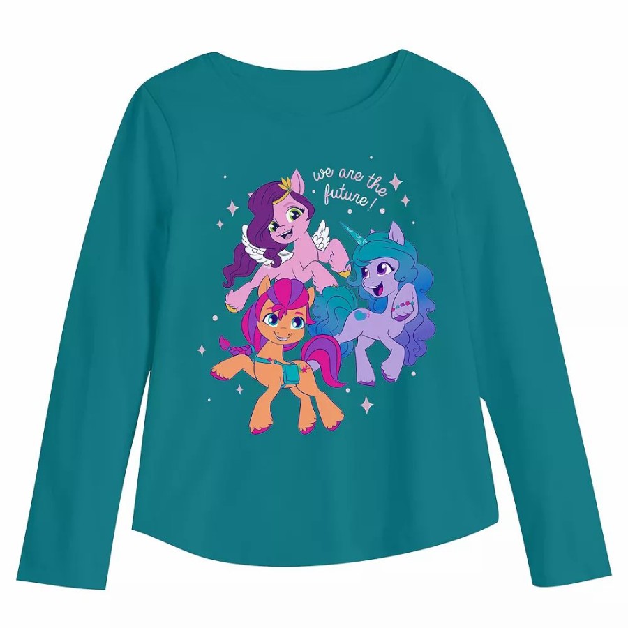 Girls Clothing * | Toddler Girl Jumping Beans My Little Pony "We Are The Future" Long Sleeve Graphic Tee