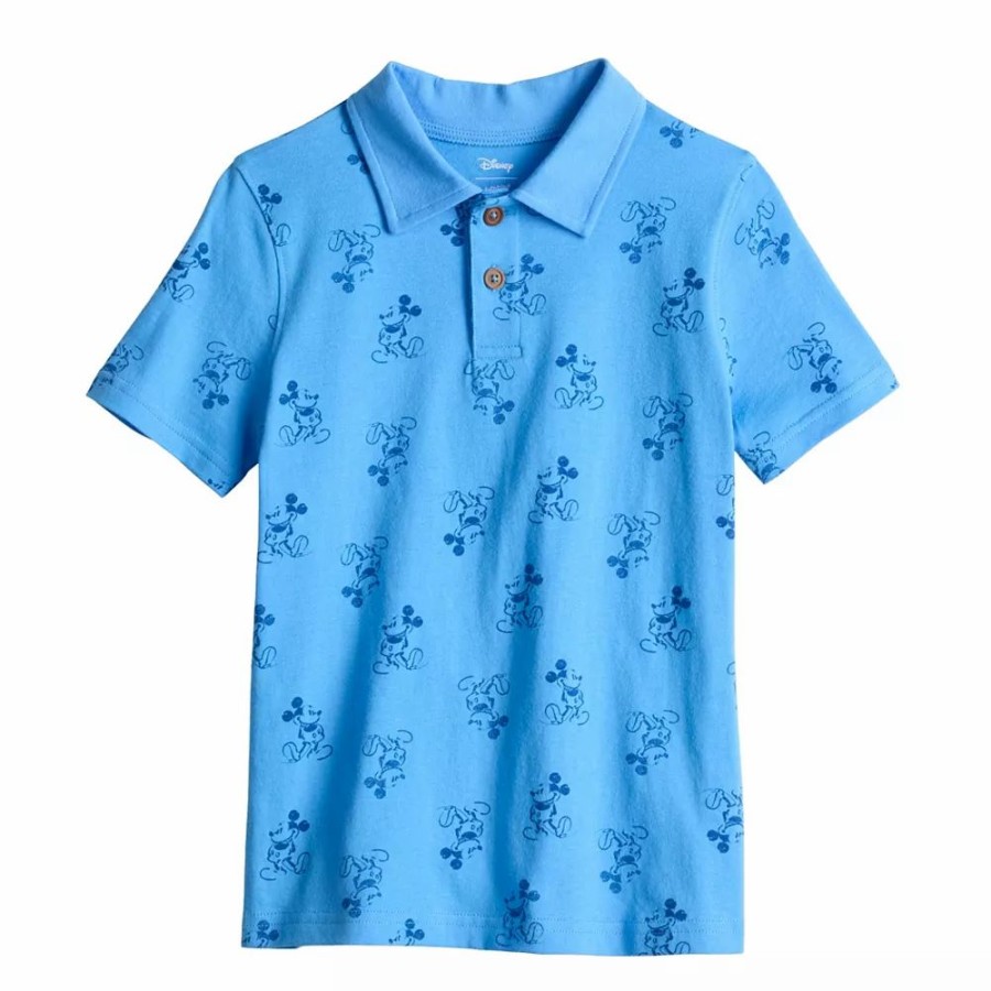 Boy Clothing * | Disney'S Mickey Mouse Boys 4-12 Polo By Jumping Beans