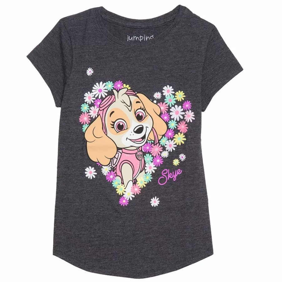 Girls Clothing * | Toddler Girl Jumping Beans Paw Patrol Skye Graphic Tee