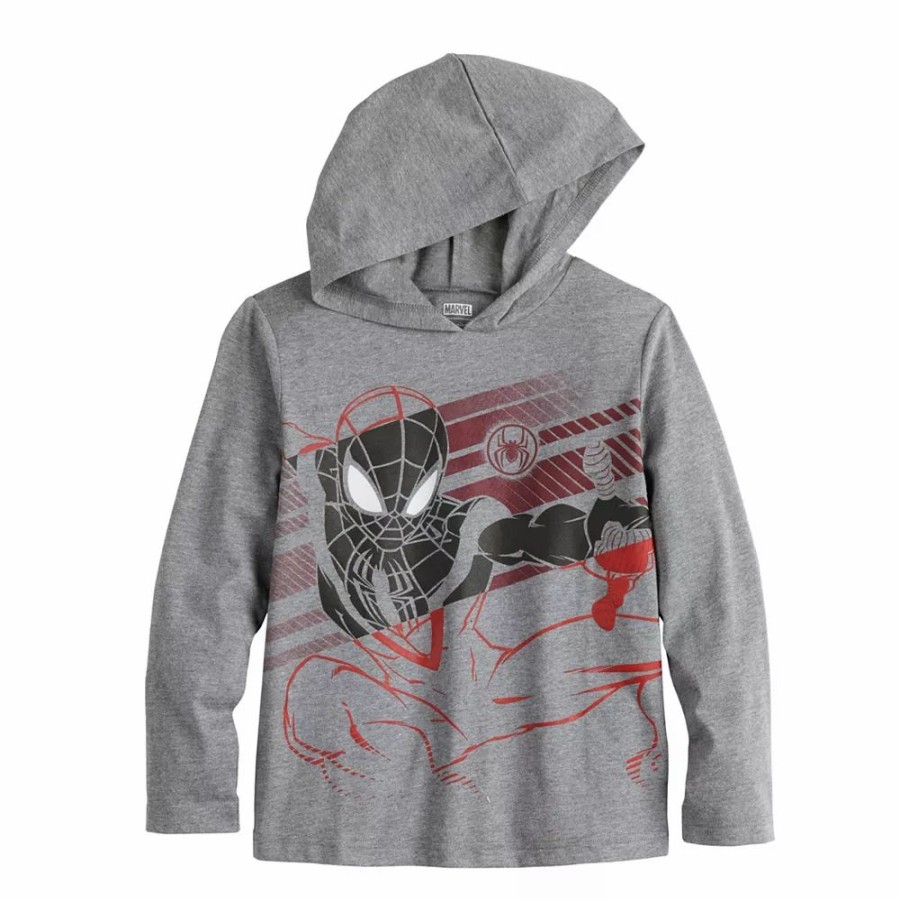 Boy Clothing * | Boys 4-12 Jumping Beans Marvel Spider-Man Active Hoodie