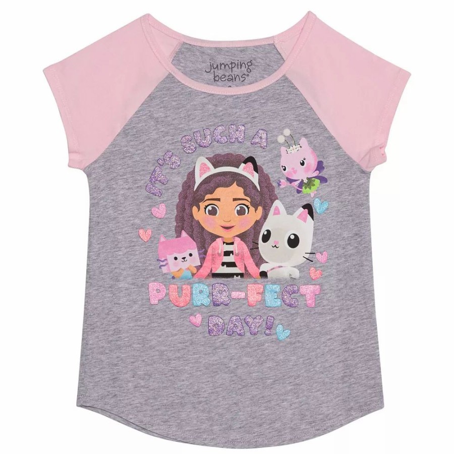 Girls Clothing * | Girls 4-12 Jumping Beans Gabby'S Dollhouse Purrfect Day Graphic Tee