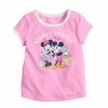 Girls Clothing * | Disney'S Minnie Mouse Girls 4-12 "Hoppy Easter" Ringer Tee By Jumping Beans