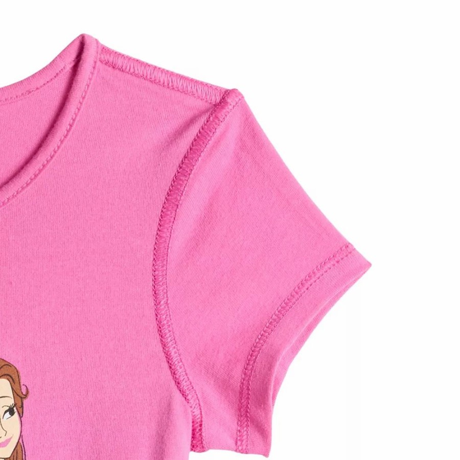 Girls Clothing * | Disney Princess Girls 4-12 Adaptive Tee By Jumping Beans