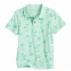 Boy Clothing * | Toddler Boy Jumping Beans Palm Trees Polo