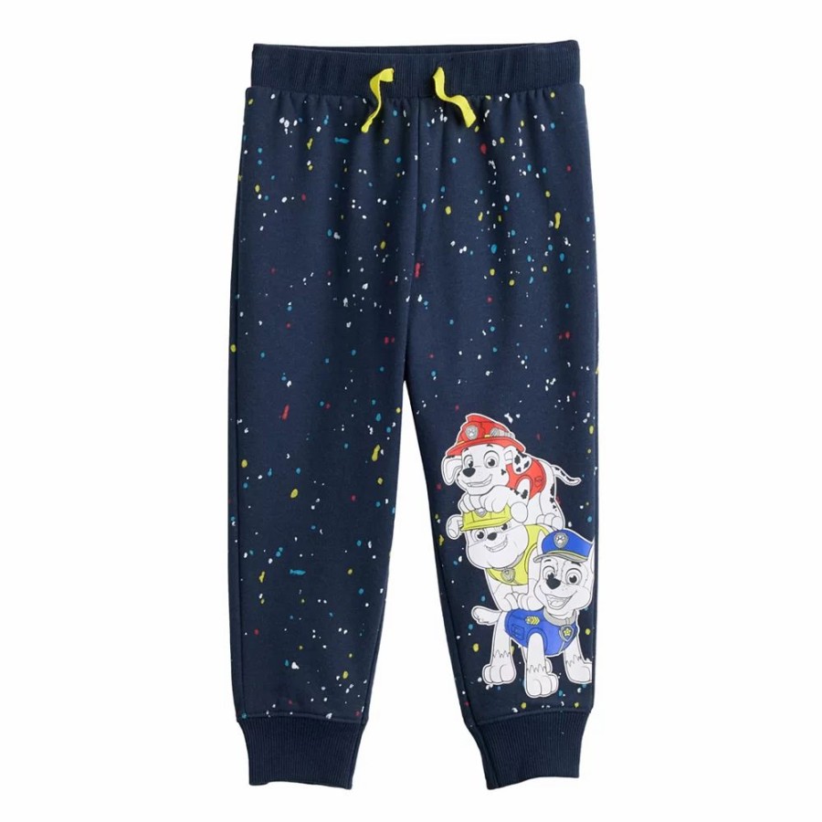 Boy Clothing * | Toddler Boy Jumping Beans Fleece Paw Patrol Pants