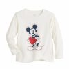 Boy Clothing * | Disney'S Mickey Mouse Toddler Boy Valentine'S Day Graphic Tee By Jumping Beans