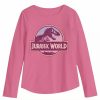 Girls Clothing * | Girls 4-12 Jumping Beans Jurassic World Rainbow Graphic Tee