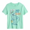 Boy Clothing * | Boys 4-12 Jumping Beans Dinosaur "Happy East-Rawr" Graphic Tee