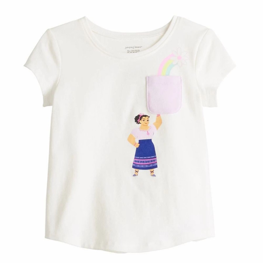 Girls Clothing * | Disney'S Encanto Toddler Girl Shirttail Tee By Jumping Beans