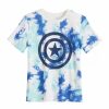 Boy Clothing * | Boys 4-12 Jumping Beans Marvel Captain America Tie-Dyed Tee