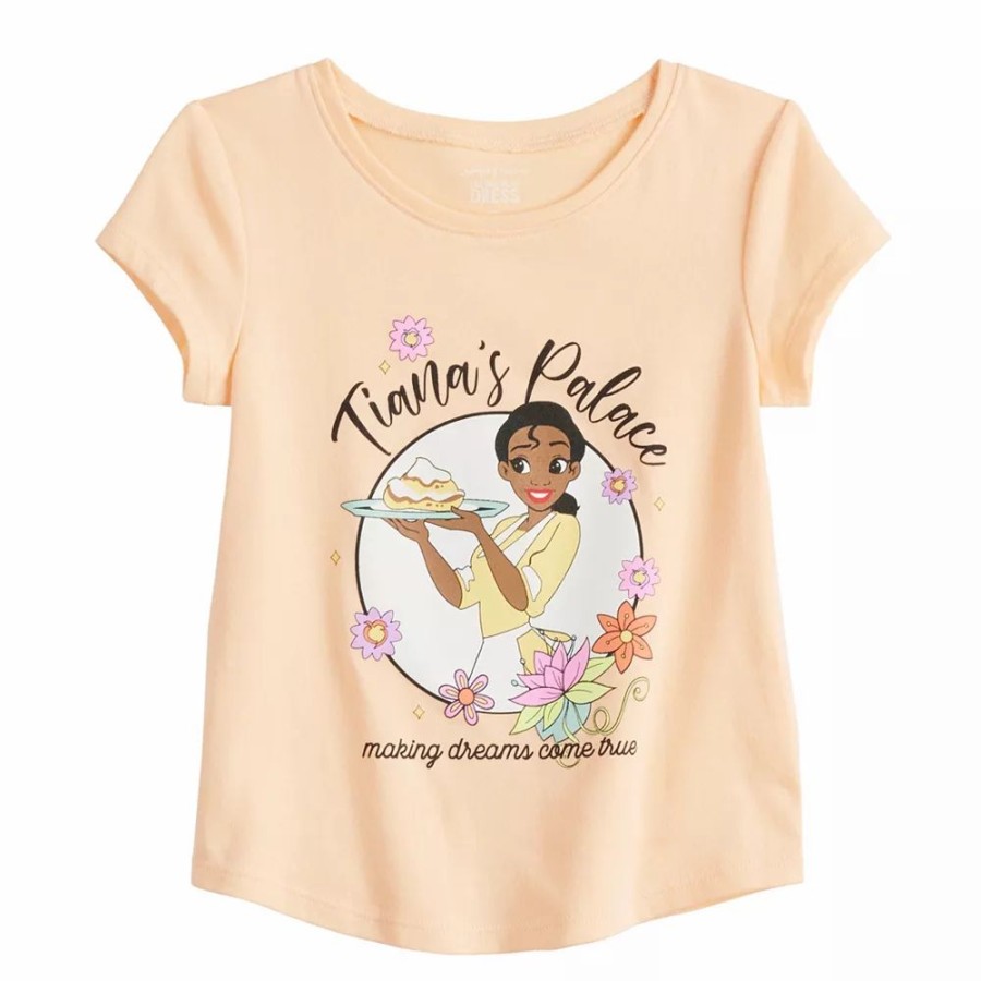 Girls Clothing * | Disney'S Tiana Toddler Girl Graphic Tee By Jumping Beans