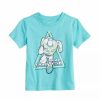 Boy Clothing * | Disney / Pixar Buzz Lightyear Toddler Graphic Tee By Jumping Beans Buzz Lightyear Aqua