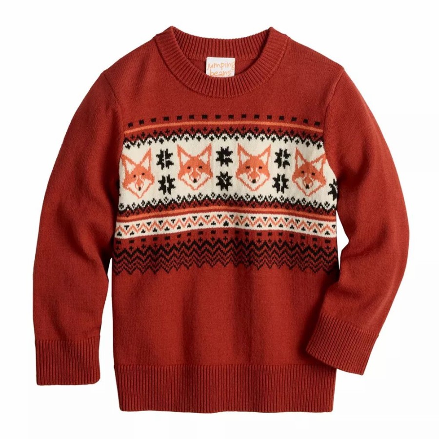 Boy Clothing * | Toddler Boy Jumping Beans Knit Sweater