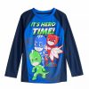 Boy Clothing * | Boys 4-12 Disney Pj Masks "It'S Hero Time" Raglan Graphic Tee By Jumping Beans