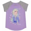 Girls Clothing * | Disney'S Elsa Girls 4-12 Graphic Tee By Jumping Beans