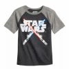 Boy Clothing * | Boys 4-12 Jumping Beans Star Wars Raglan Graphic Tee