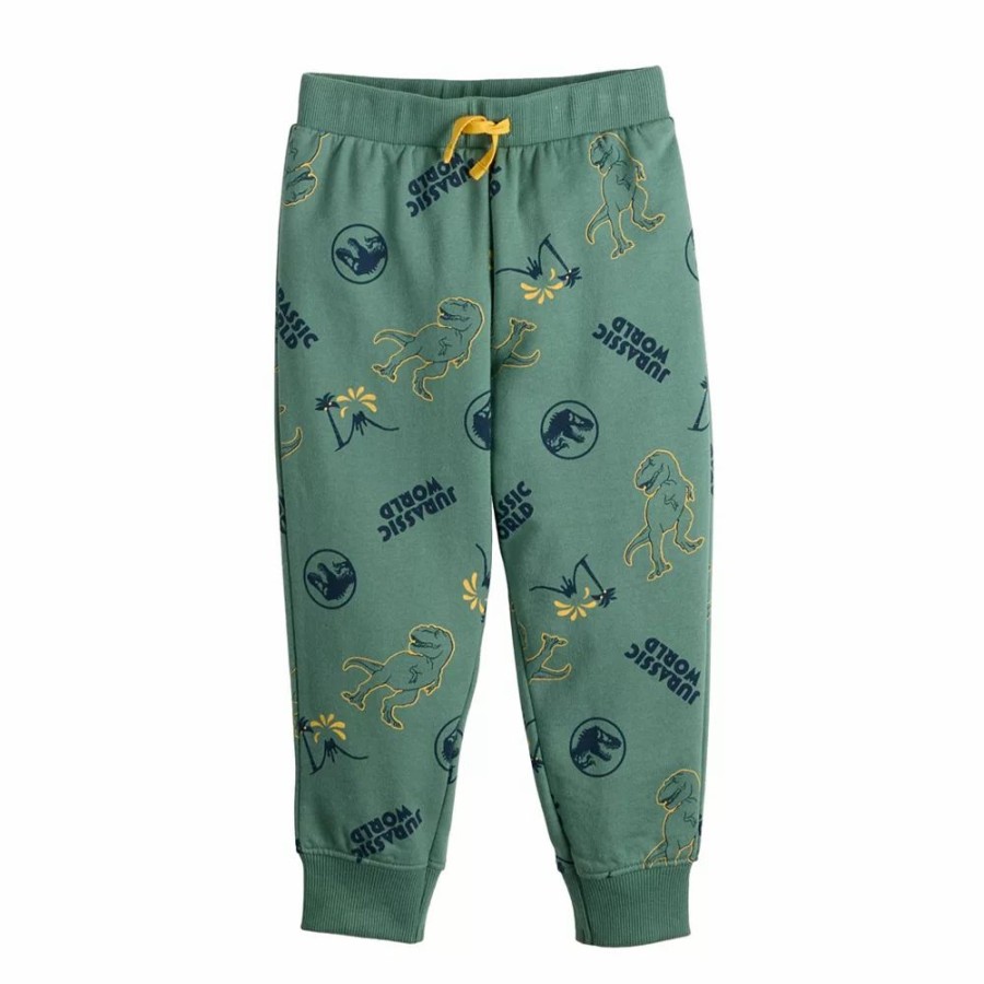 Boy Clothing * | Toddler Boy Jumping Beans Fleece Jurassic World Pants