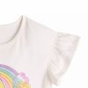 Girls Clothing * | Disney'S Alice In Wonderland Girls 4-12 Adaptive Flutter Graphic Tee By Jumping Beans