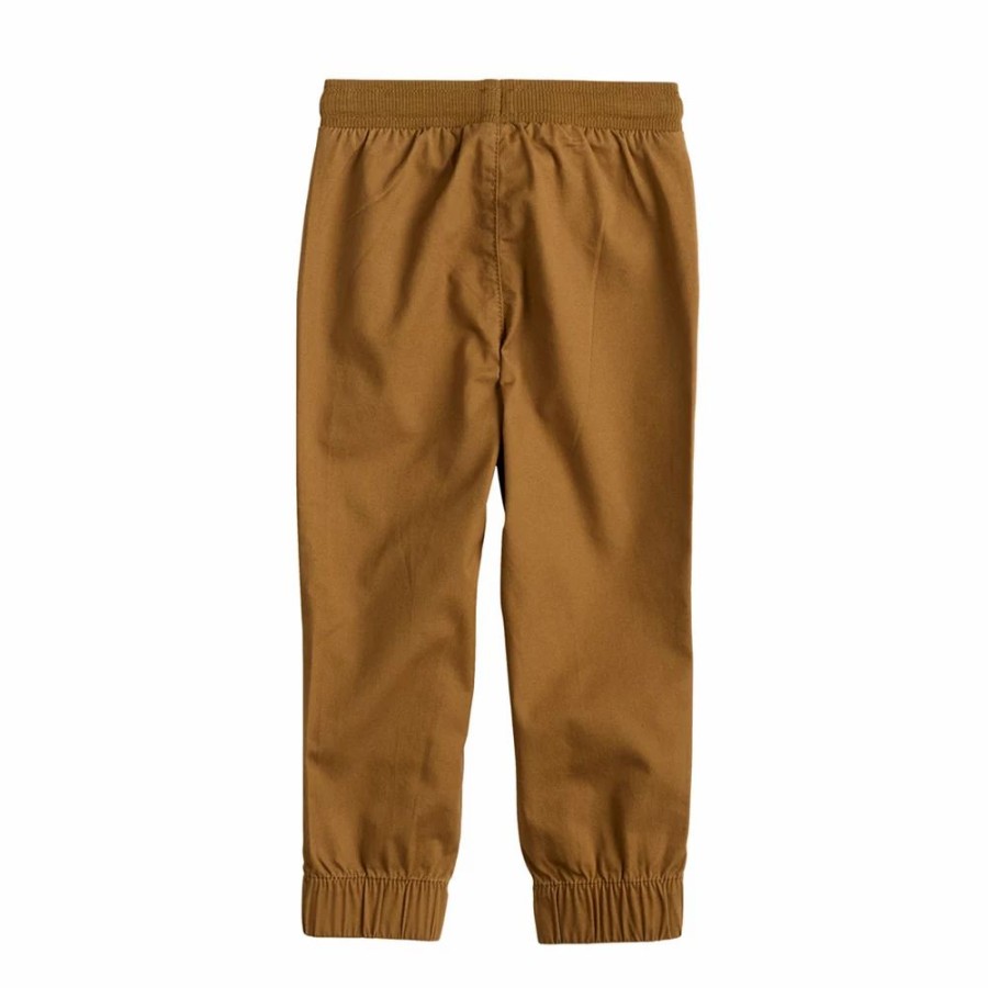 Boy Clothing * | Toddler Boy Jumping Beans Twill Jogger Pants