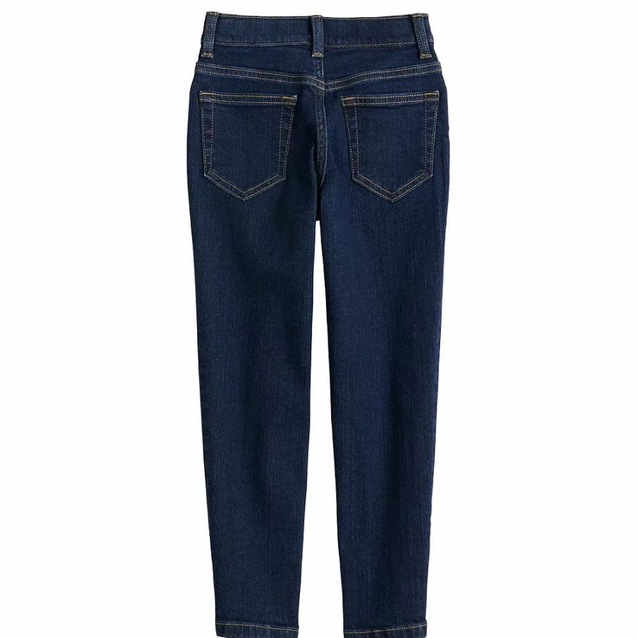 Boy Clothing * | Boys 4-12 Jumping Beans Tapered Fit Whiskered Jeans