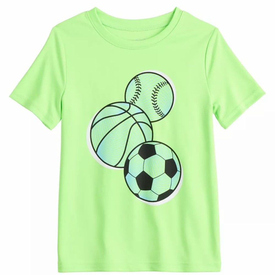 Boy Clothing * | Toddler Boy Jumping Beans Adaptive Double Layer Active Tee