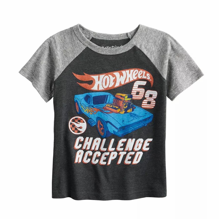 Boy Clothing * | Toddler Boy Jumping Beans Hot Wheels Graphic Tee