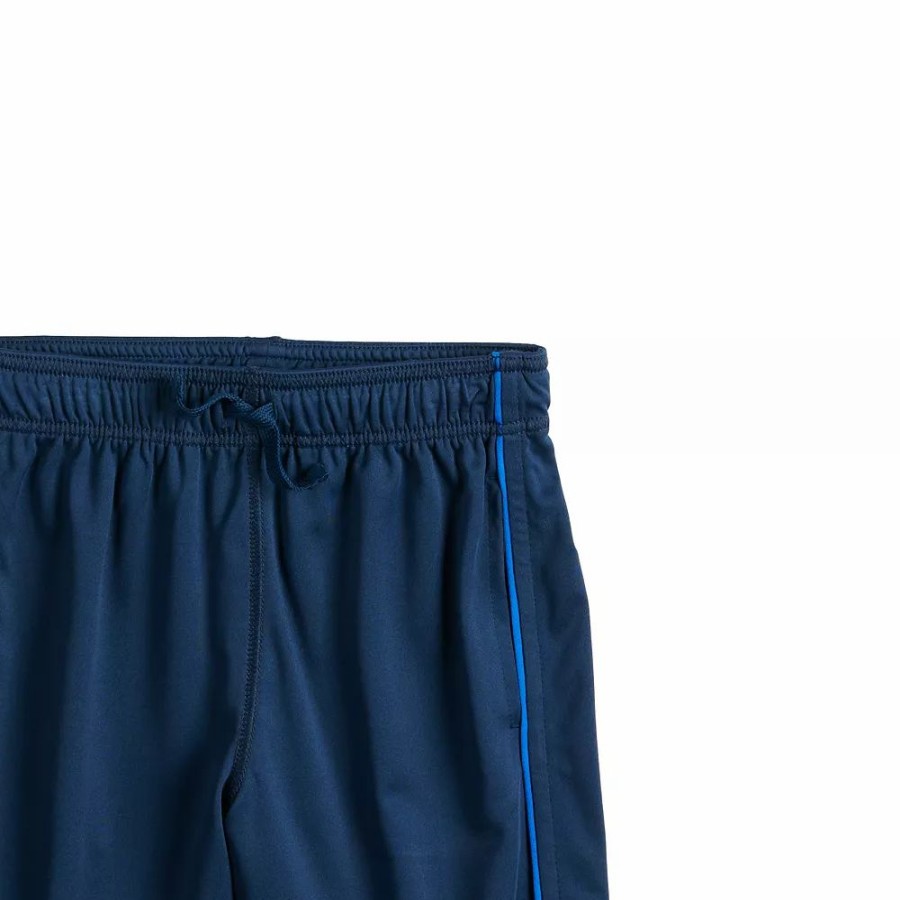 Boy Clothing * | Toddler Boy Jumping Beans Adaptive Sensory Active Shorts With Piping Navy