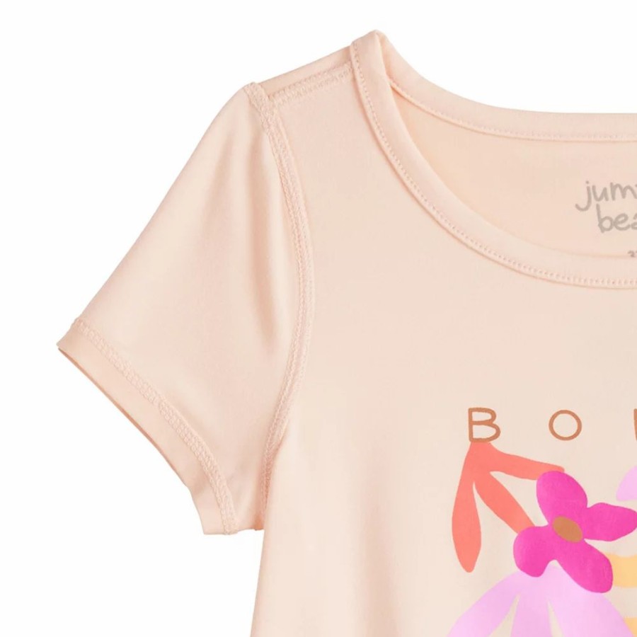 Girls Clothing * | Girls 4-12 Jumping Beans Adaptive Active Tee