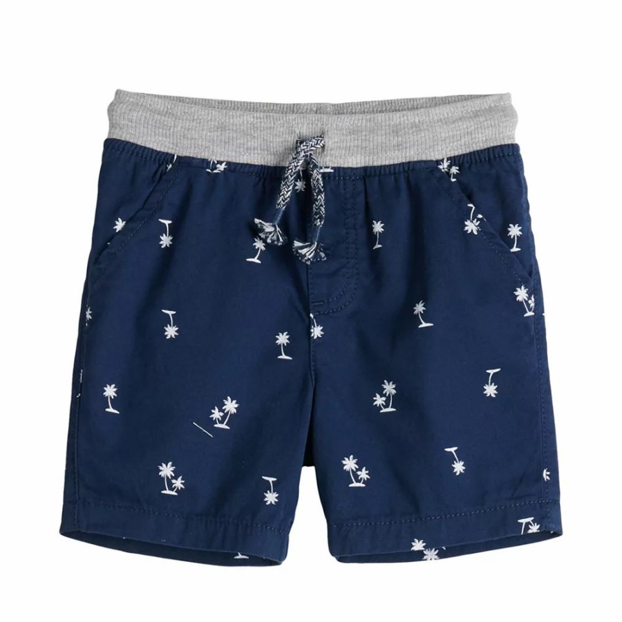 Boy Clothing * | Toddler Boy Jumping Beans Printed Twill Pull-On Shorts