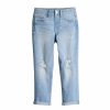 Girls Clothing * | Girls 4-12 Jumping Beans Distressed Girlfriend Jeans