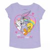 Girls Clothing * | Toddler Girl Jumping Beans Looney Tunes Some Bunny Loves Me Graphic Tee