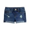 Girls Clothing * | Girls 4-12 Jumping Beans Distressed Denim Shorts