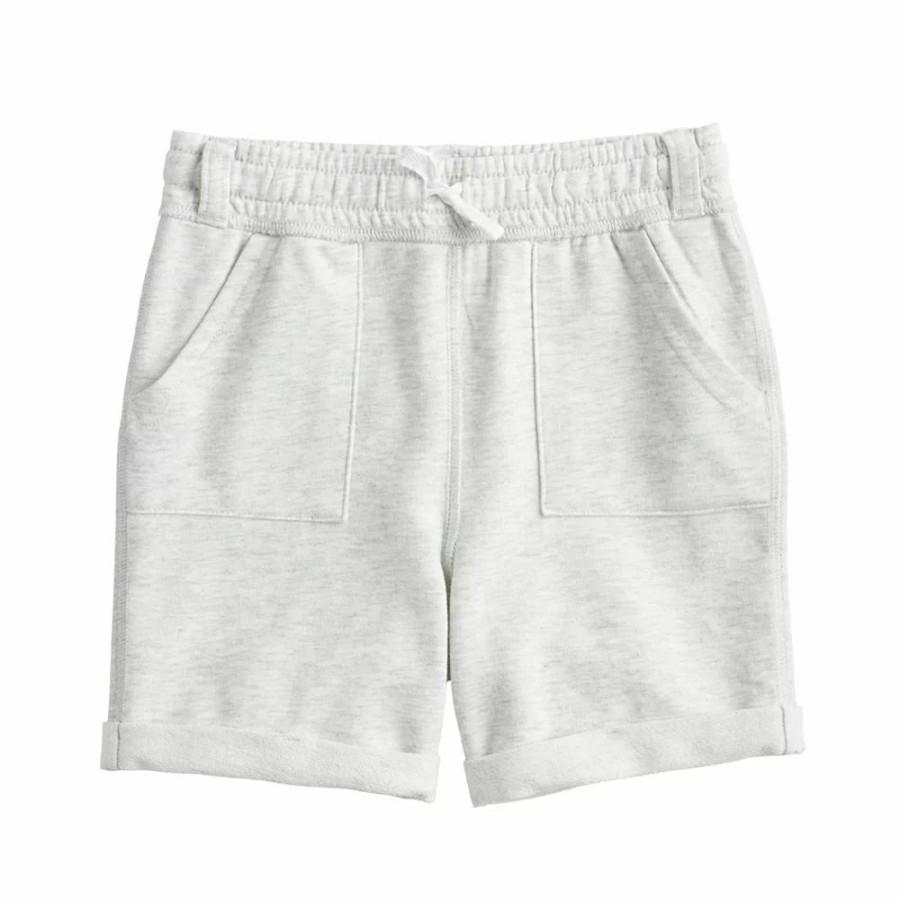 Girls Clothing * | Girls 4-12 Jumping Beans Adaptive Sensory, Seated Comfort, & Easy Dressing French Terry Shorts