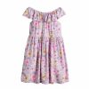 Girls Clothing * | Toddler Girl Jumping Beans Ruffled Collar Dress