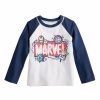 Boy Clothing * | Toddler Boy Jumping Beans Adaptive Marvel Avengers Raglan Rash Guard Top