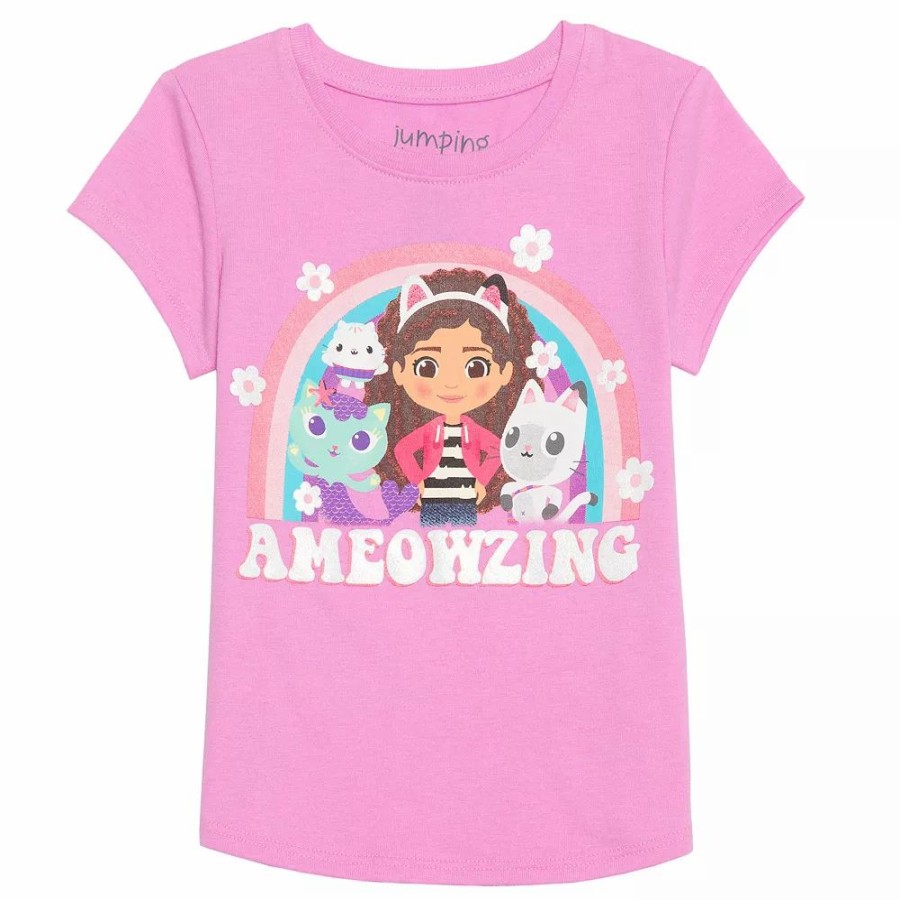 Girls Clothing * | Toddler Girl Jumping Beans Gabby'S Dollhouse "Ameowzing" Graphic Tee