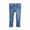 Girls Clothing * | Toddler Girl Jumping Beans Raw-Edge Hem Jeggings