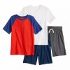 Boy Clothing * | Boys 4-8 Jumping Beans Tees & Shorts 4-Piece Set