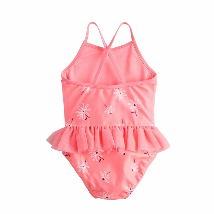 Girls Clothing * | Toddler Girl Jumping Beans Daisy One-Piece Swimsuit