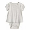 Girls Clothing * | Baby Girl Jumping Beans Adaptive Double-Layer Bodysuit