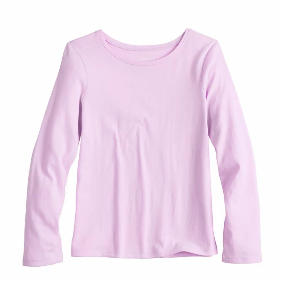 Girls Clothing * | Toddler Girl Jumping Beans Basic Long Sleeve Tee