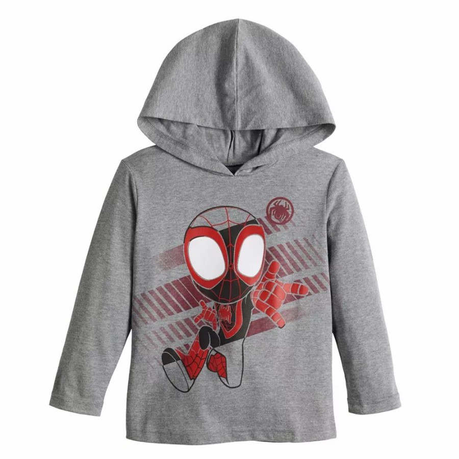 Boy Clothing * | Toddler Boy Jumping Beans Marvel Spider-Man Active Hoodie