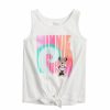 Girls Clothing * | Toddler Girl Disney Minnie Mouse Tie Front Graphic Tank Top By Jumping Beans